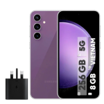 گوشی موبایل سامسونگ مدل Galaxy S23 FE دو سیم کارت ظرفیت 256 گیگابایت و رم 8 گیگابایت به همراه شارژر سامسونگ - ویتنام