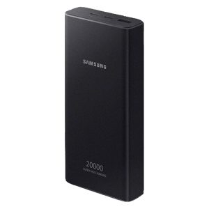 پاوربانک سامسونگ مدل EB-P5300، ظرفیت 20000 میلی‌آمپر ساعت، سازگار با موبایل و تبلت، جنس بدنه فلز، دارای 2 درگاه خروجی